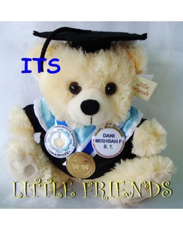 Boneka Wisuda Institut Teknologi Sepuluh Nopember - Sistem Informasi (25 cm)
